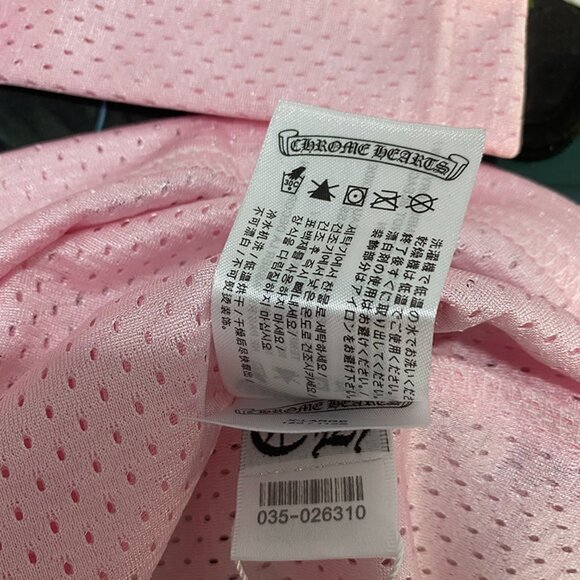 Pink Chrome Hearts Mesh Jersey - Picture 10 of 10